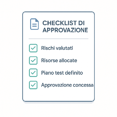 Checklist approvazione cambiamento