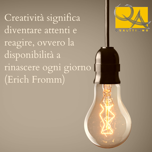 creatività per erich fromm è l'attenzione a reagire