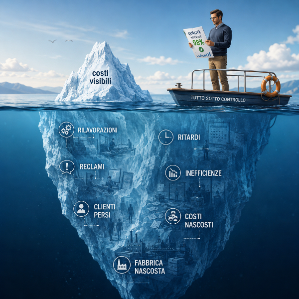 L'effetto iceberg nell'ambito della qualità