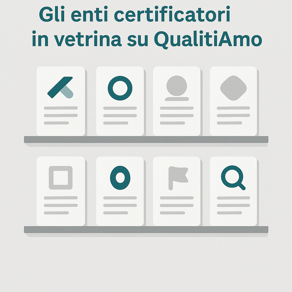 ente certificatore iso 9001 scheda