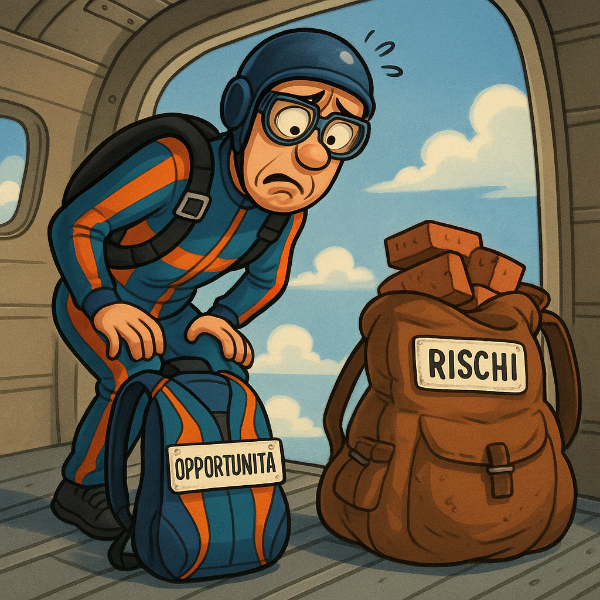 Gli obiettivi dovrebbero essere il risultato della valutazione dei rischi e delle opportunità