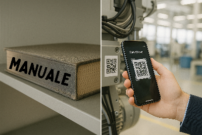 QR code al posto dei manuali