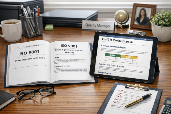 ISO 9001 e partita doppia sono due tecnologie