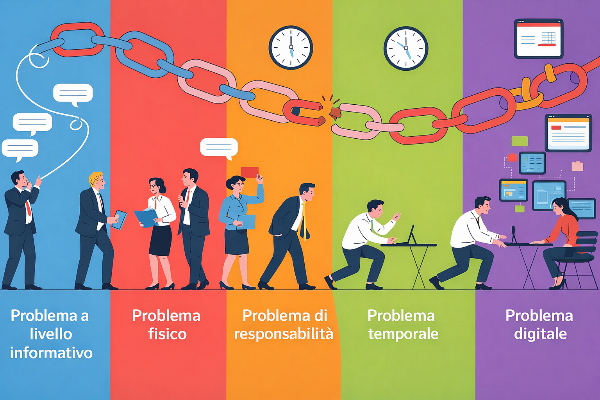 I 5 tipi di errore nell'interfaccia dei processi
